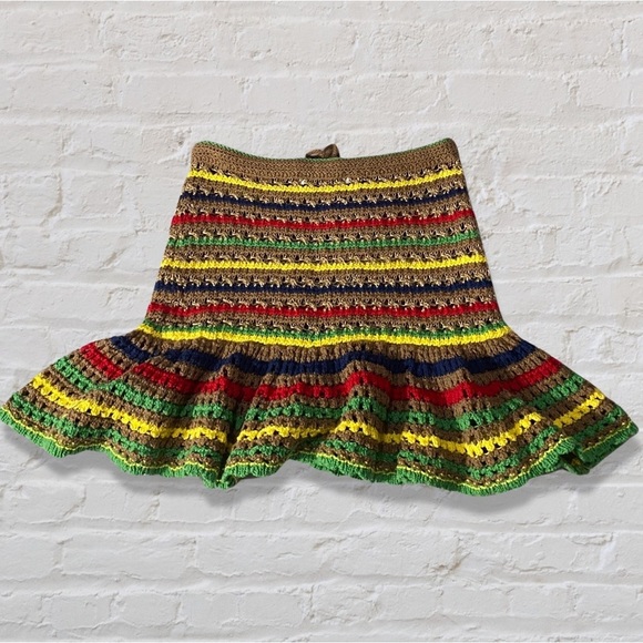 Zara Stripped Knit Skirt - Picture 3 of 5